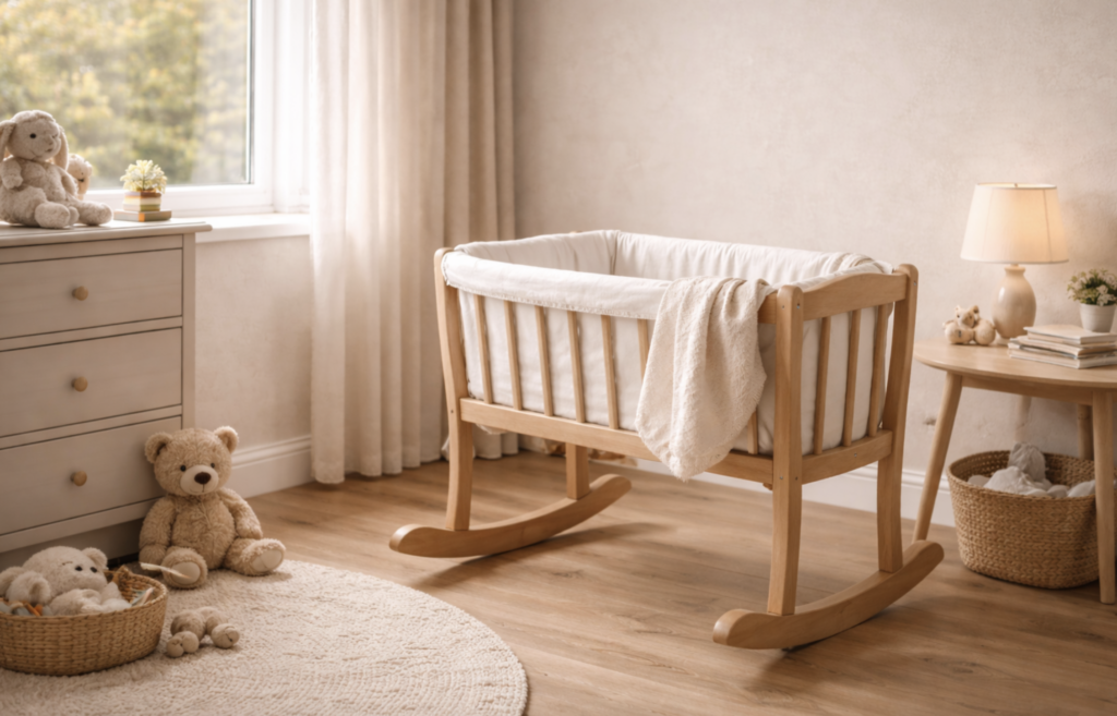 Vugge til baby: sådan vælger du den rigtige