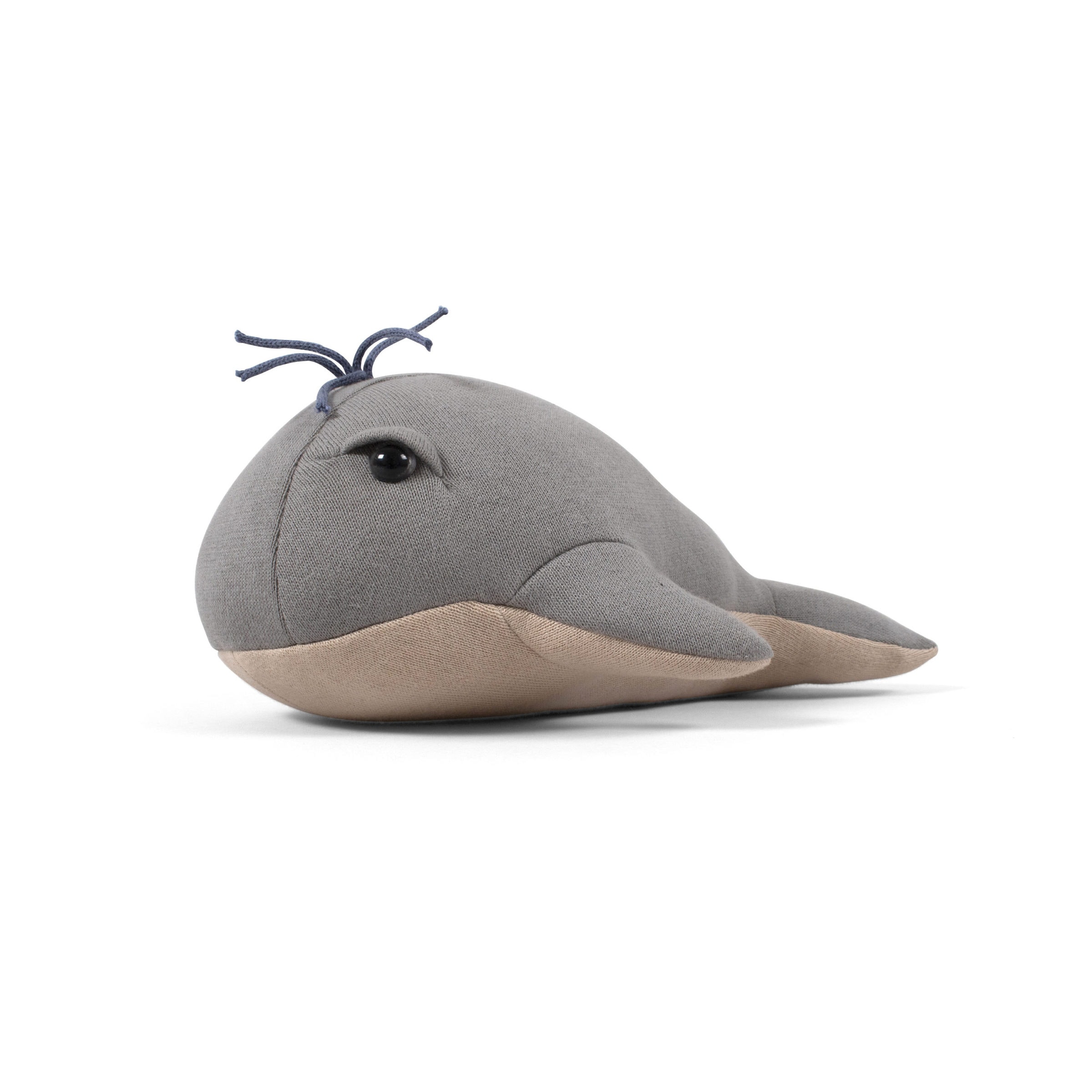 Bamse 30 cm - Willie the whale Grey