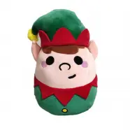 Squidglys Christmas Festive Friends Austin the Elf Plush Toy - Bamse