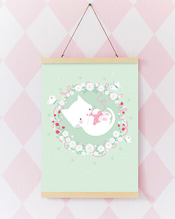 A Little Lovely Company Plakat - Kat