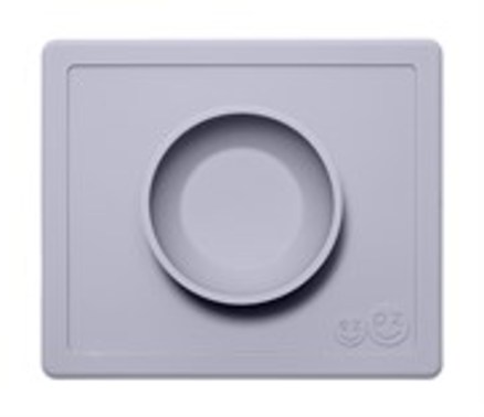 EZPZ Happy Bowl 1-rums tallerken - Støvet Gråblå