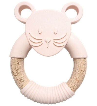 Tiny Tot Bidering Mus - Rosa