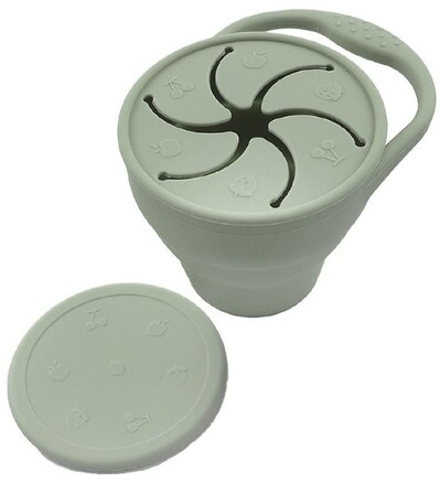 Tiny Tot Snack Kop - Støvet Grøn