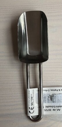 Glückskäfer skovl i metal