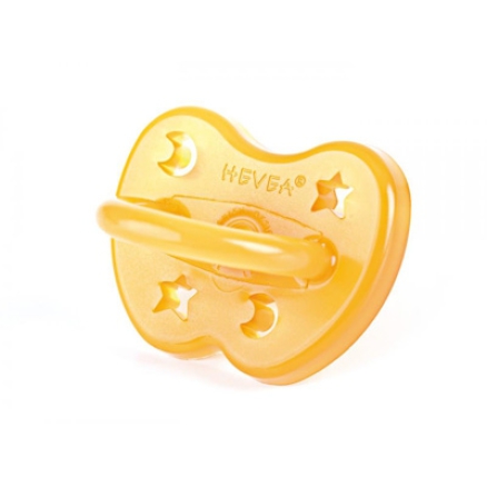 Hevea Naturgummisut med stjerner og måner 3-36 mdr. (Anatomisk)