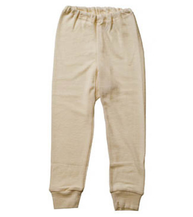 Engel Natur Økologisk Lange underbukser i uld/silke - natur