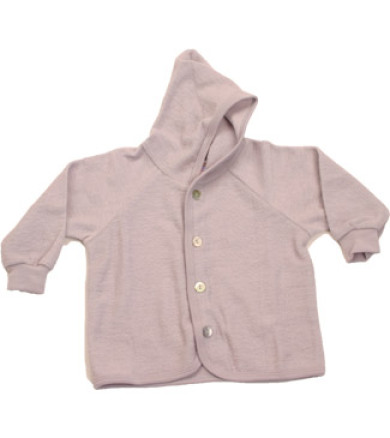 Engel Natur Økologisk Trøje i uldfrotté - platin