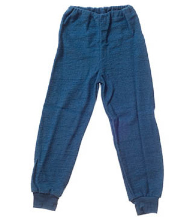 Engel Lange underbukser i Uldfrotté Blå