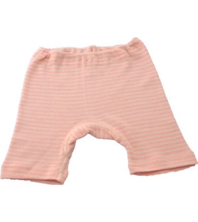 Engel Bermuda i uld/silke - rosastribet - Flere Str.