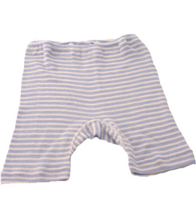 Engel Bermuda i uld/silke i blåstribet - Flere Str.