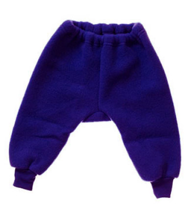 Engel Natur Økologisk bukser i uldfleece - Ocean