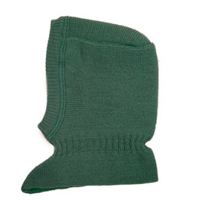 Selana elefanthue i dobbeltlag - støvet mintgrøn