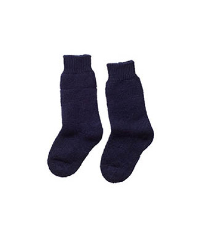 Hirsch uld skisokker - Blå