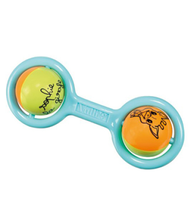 Vulli Sophie Giraf Maracas Rangle (Blå)