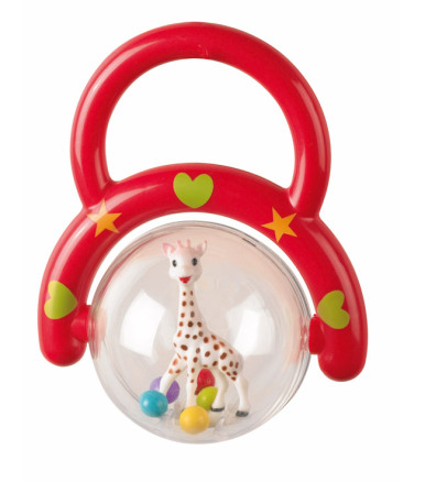 Vulli Sophie Giraf Rangle m/håndtag