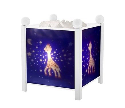 Vulli Sophie Giraf - Trousselier Drejelampe med billede og lys - Paris