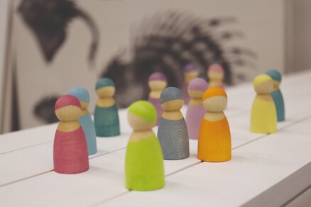 Grimms Pastel Friends - 12 stk.