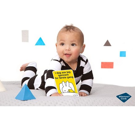 Milestone Baby Kort - MIFFY - Dansk udgave