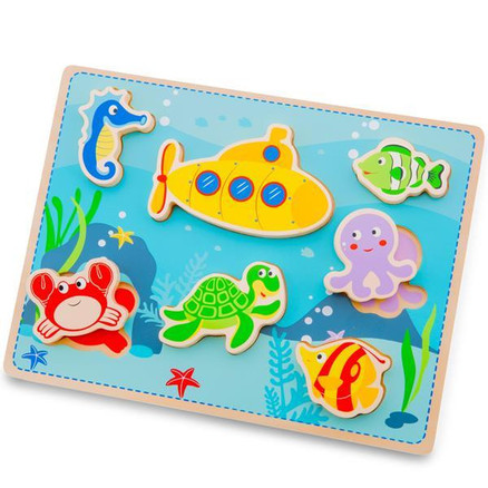 New Classic Toys Havdyr Puslespil