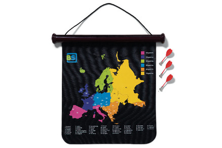 Bs Budenspeel Magnet Dart landkort/dyr