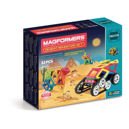 Magformers Desert Adventure sæt - Biler